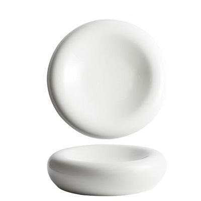 Ceramic Dinnerware Sets Modern white with dimensions 15cm x 22cm x 6cm.