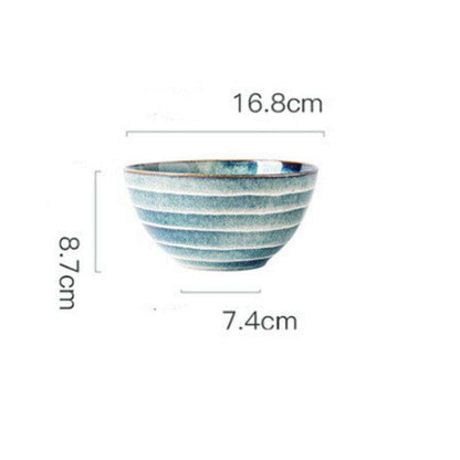 Porcelain Bowls Silver with 16.8cm in diameter, showcasing elegant craftsmanship.