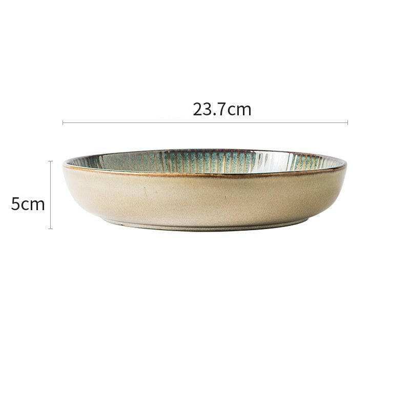 Dinner Set Splendid plate, 23.7cm diameter, with refined design.