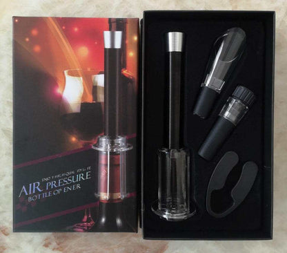 Wine Opener Set with Foil Cutter and Pourer in Gift Box