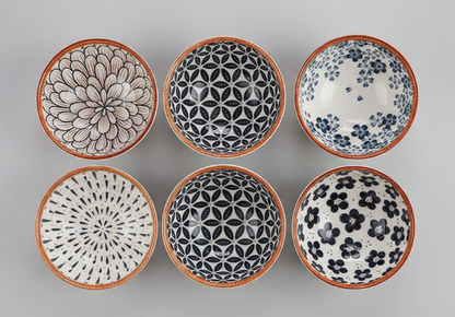 Retro Box with Ceramic Bowls